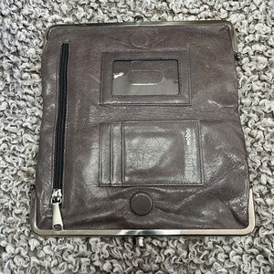 Hobo Lauren Clutch - Gray
